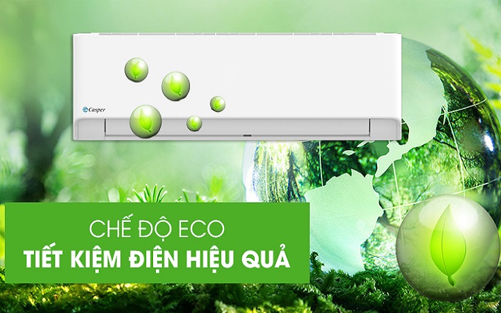 Bật chế độ eco trên điều hòa Casper có ảnh hưởng tuổi thọ máy không?