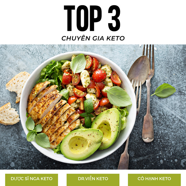 Điểm danh Top 3 chuyên gia hướng dẫn giảm cân Keto hiệu quả